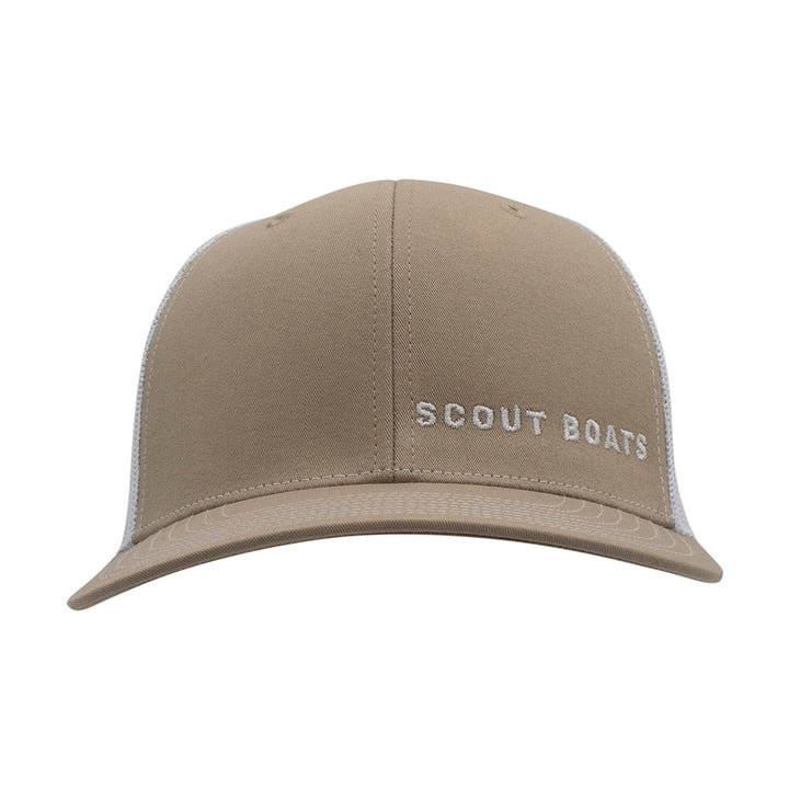 Scout Boats Richardson Hat - Khaki/White